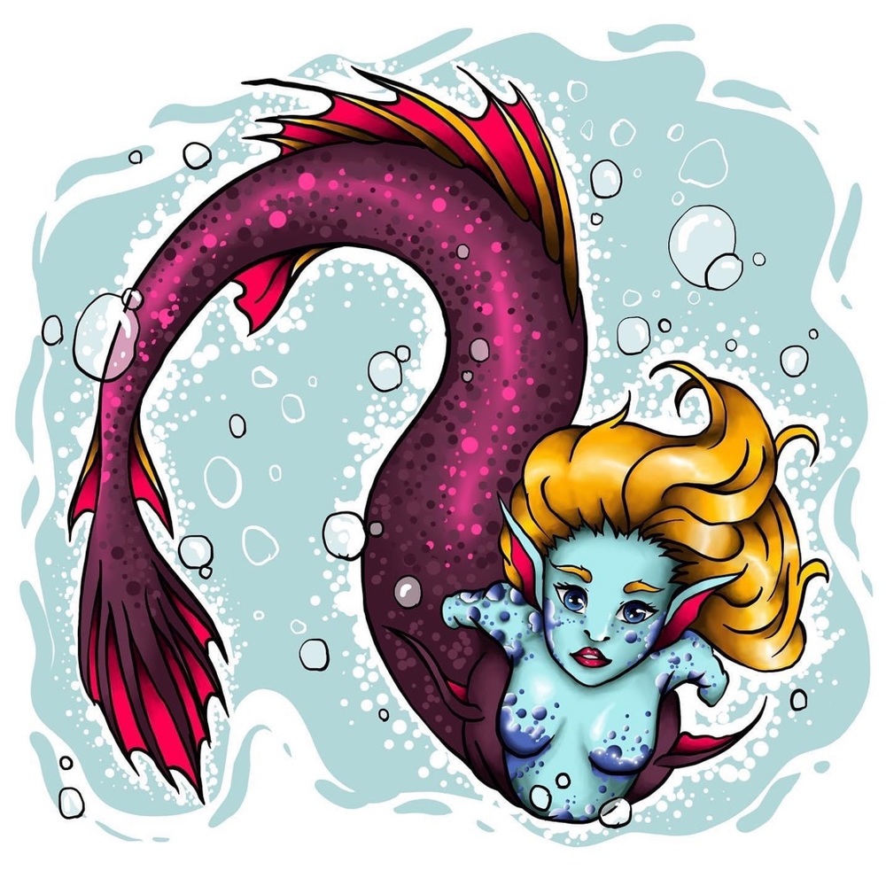 Mermaid Print #2